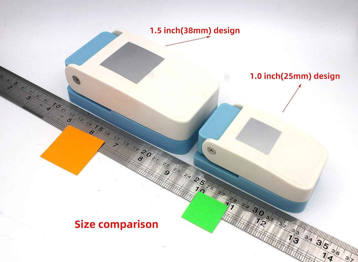 38mm Craft Scrapbooking Embossing Paper Puncher Square 1.5inch