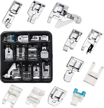 Presser Feet Multifunctional Kit 11 Snap On Sewing Machine