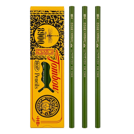 Crayons à dessin TOMBOW 8900, 2B-2H, paquet de 12