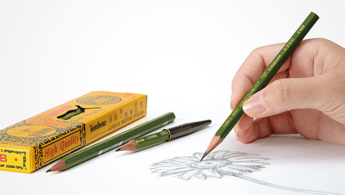 TOMBOW 8900 Drawing Pencils, 2B-2H, 12-Pack