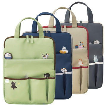 LIHIT LAB Cat's Daily Routine Carrying Laptop Sleeve A-2226