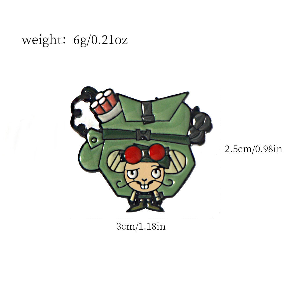 Happy Tree Friends Enamel Pin - A Whimsical Collectible 4 Pack