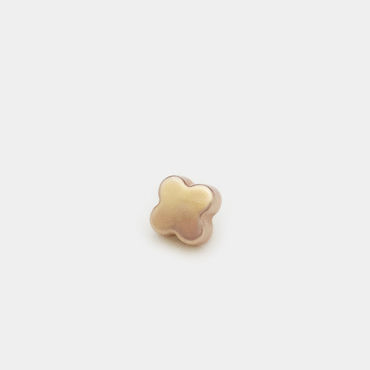 11mm Colorful Clover Hand-sewing Buttons for Shirt 20pcs Light Pink