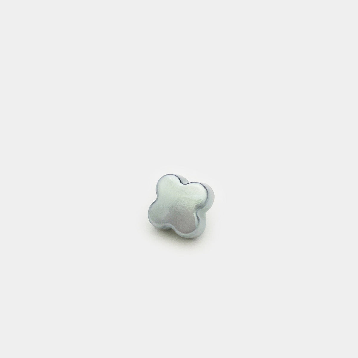 11mm Colorful Clover Hand-sewing Buttons for Shirt 20pcs Blue