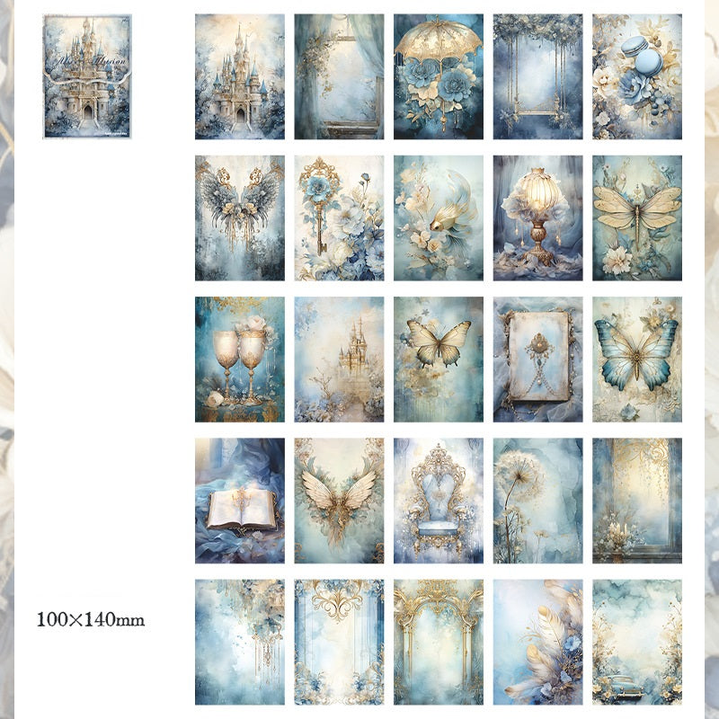 Alice's Wonderland Paper Pad – 300 Dreamy Background Sheets