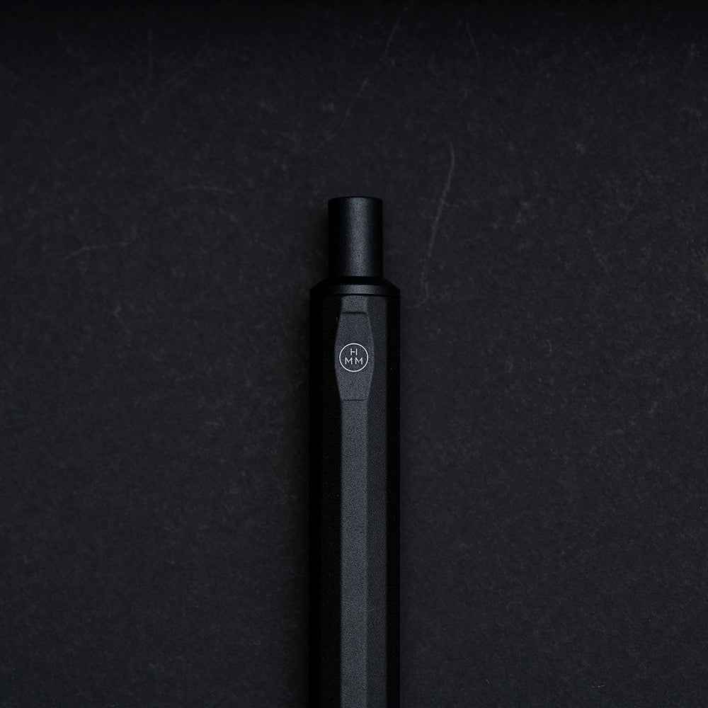 HMM Ballpoint Pen Aluminum Alloy 0.7MM Black Ink