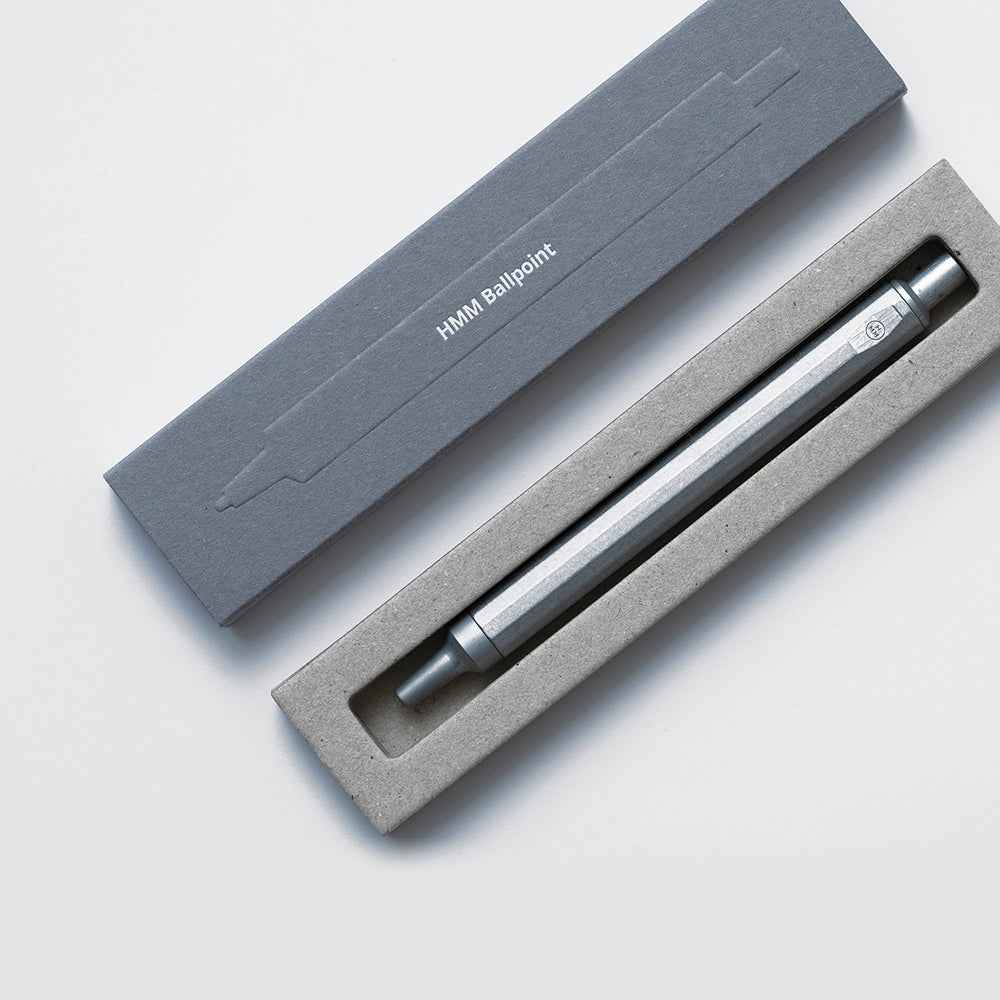 HMM Ballpoint Pen Aluminum Alloy 0.7MM Black Ink