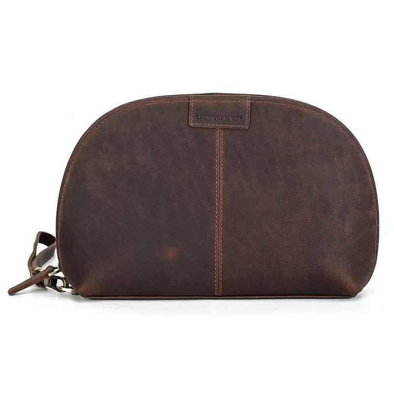 Leather Electronic Organizer Bag Tech Kit Storage Case