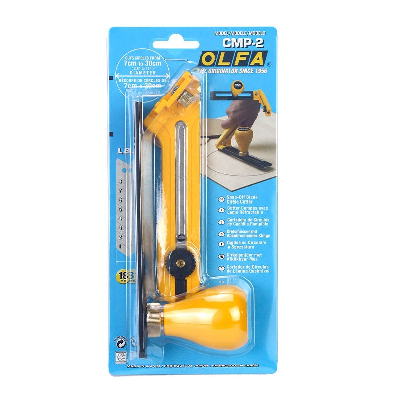 OLFA Heavy Duty Compass Rotary Circle Cutter (CMP-2)