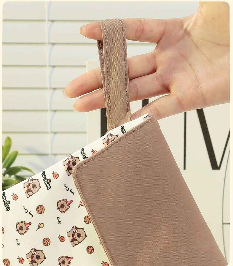 Capybara A4 File Folder Document Bag