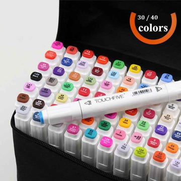 TouchFive Twin Markers 40 Farbanimationsdesign-Set