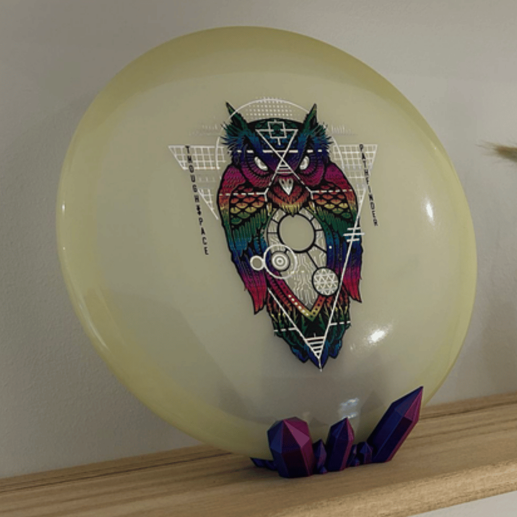 Crystal Disc Stand