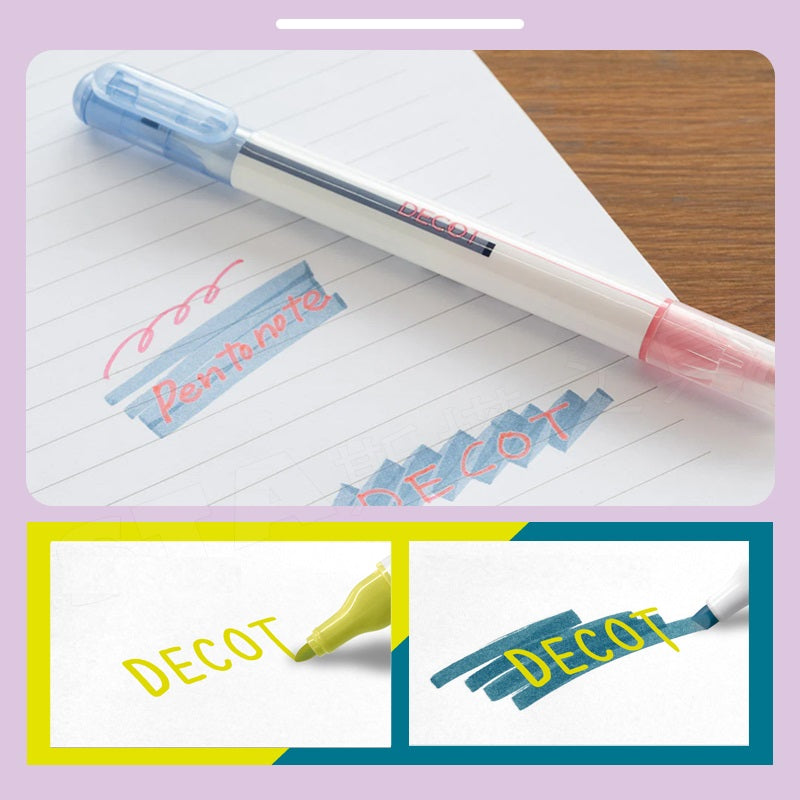 Sun-Star DECOT 3 Overlapping Highlighter Markers