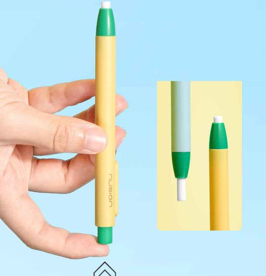DELI Nusign HB 10Pcs Pencils and 2Pcs Eraser Pens Set