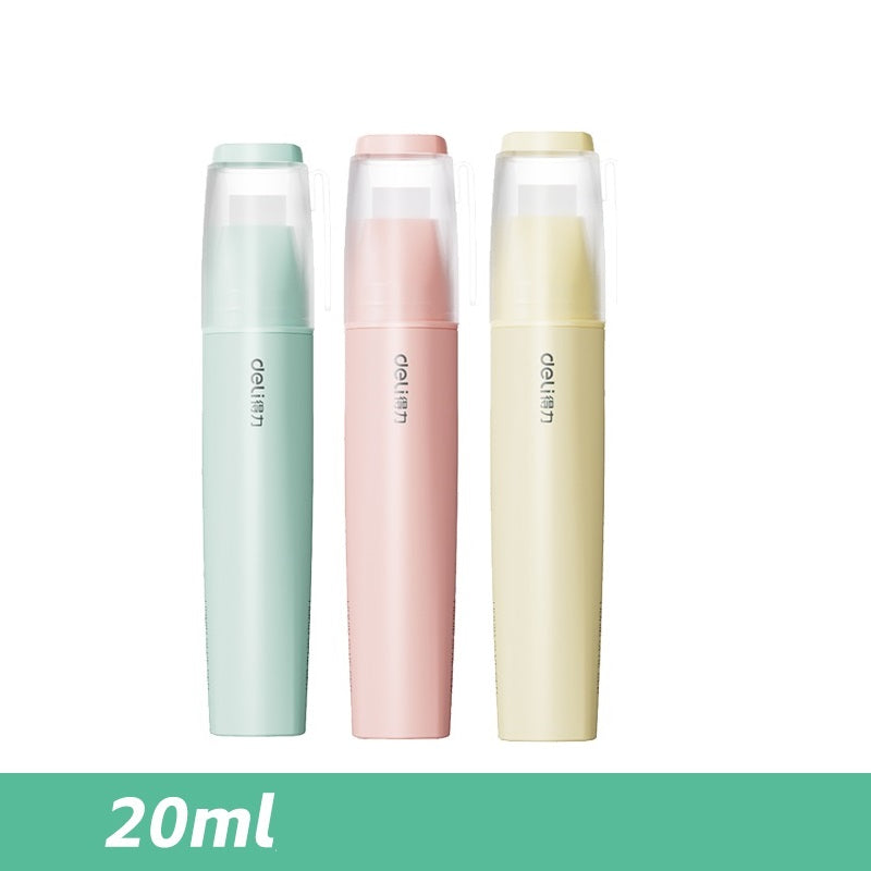 DELI Pen-Style Liquid Glue (10ml/20ml) 3-Color Set
