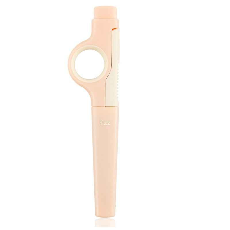 Fizz Non-Stick Teflon Scissors with Cover – Portable Craft Office 135mm Yellow