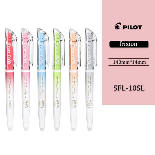Pilot Frixion Light Highlighter Natural 6 Color Set