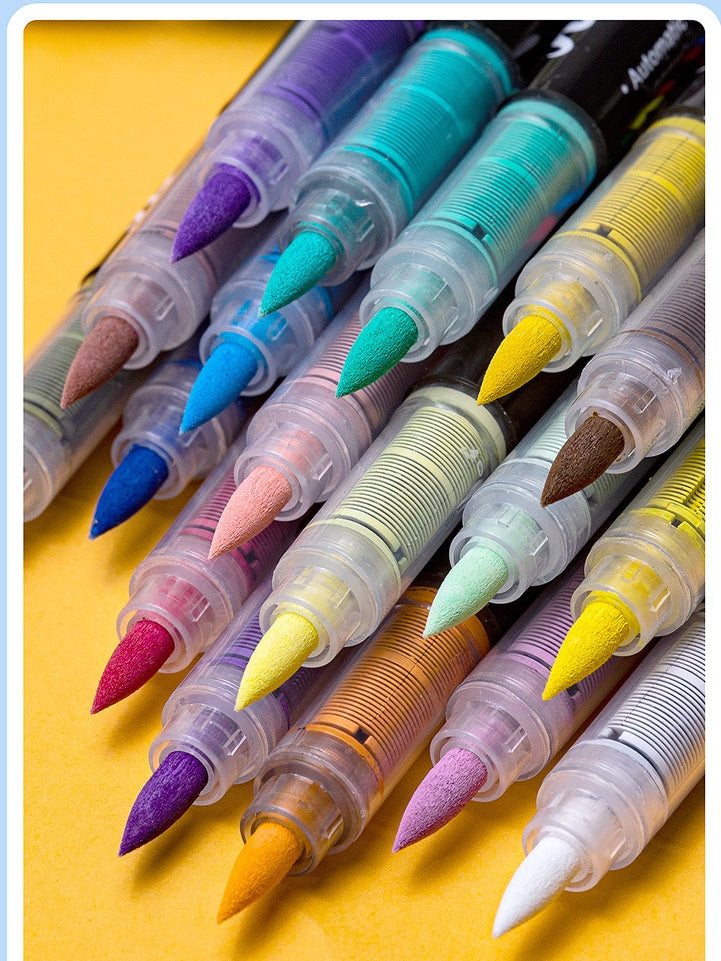 12/24/36 Brush Tip Acrylic Paint Pens Liquid Ink