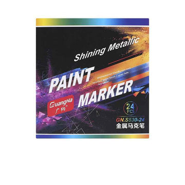 Guangna Shinning Metallic Marker Pens 24 färger