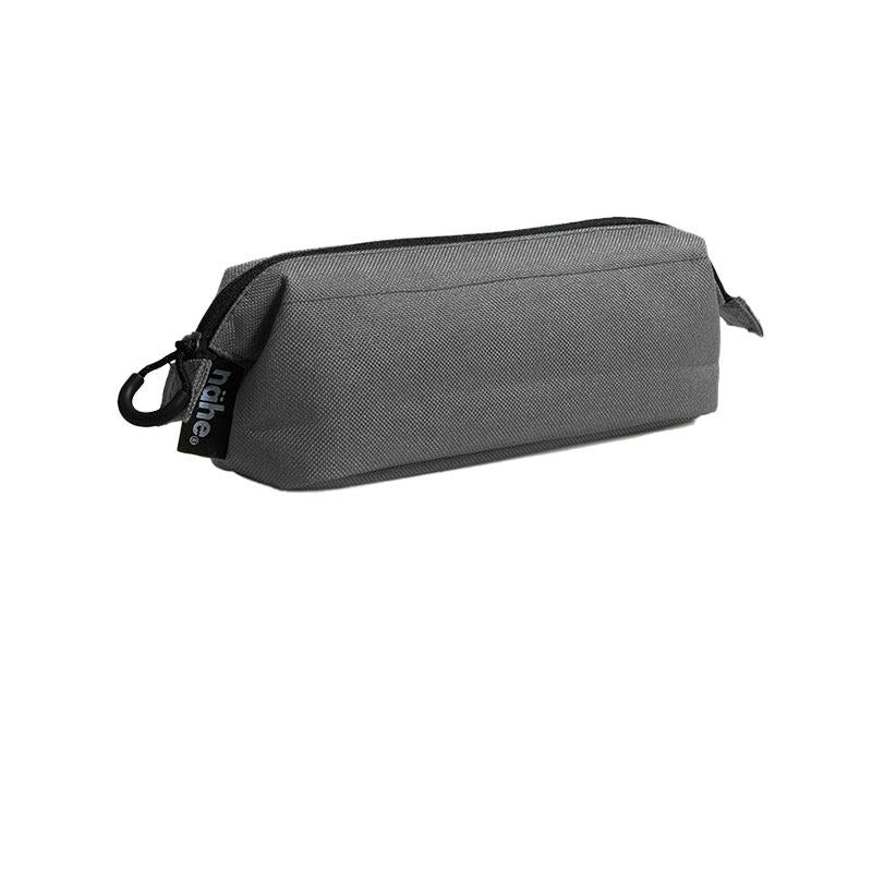 HIGHTIDE Nahe Soft Polyester Pen Case | W250 x H75 x D65mm | Japanese Stationery Pouch Grey