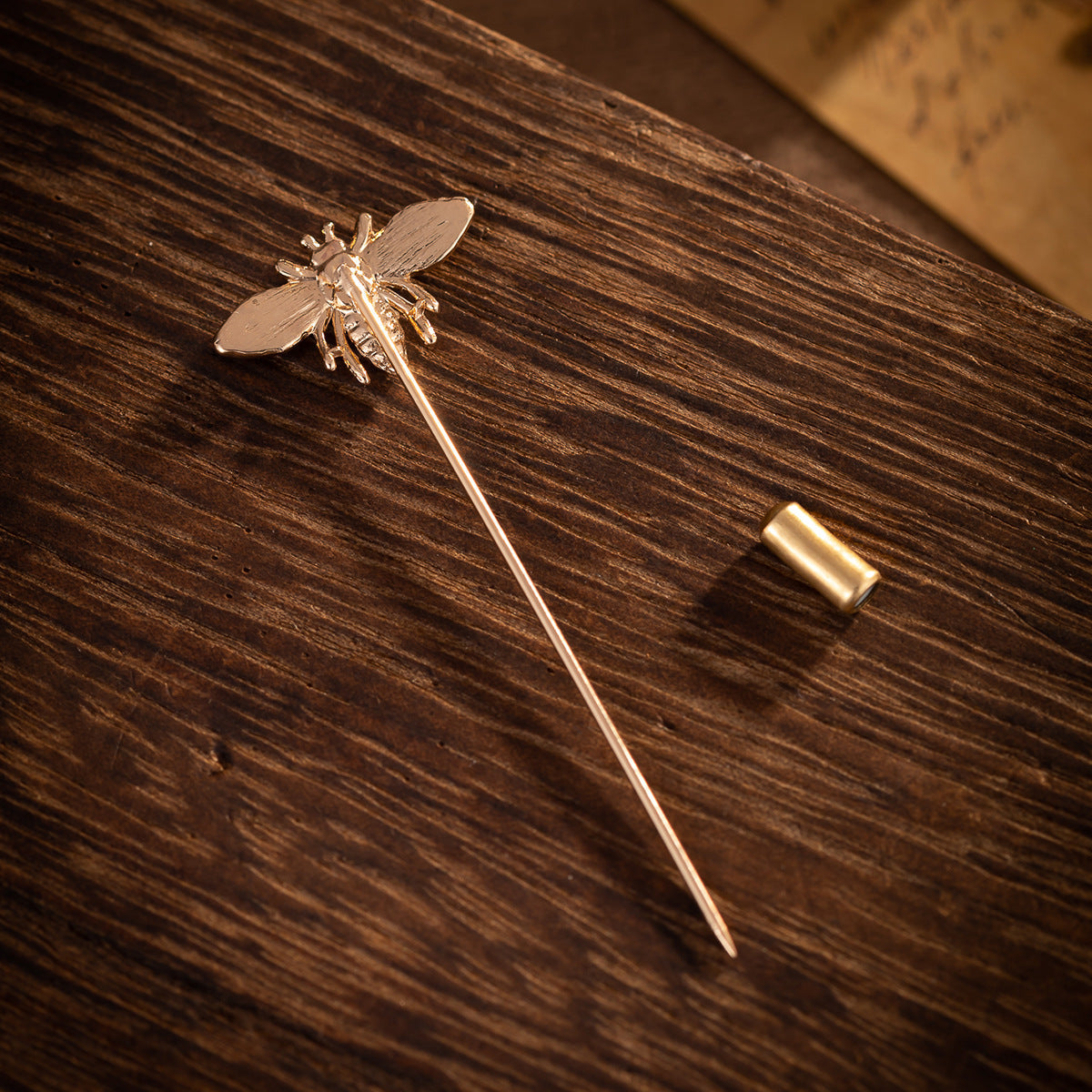 Simple Gold and Silver Pin Bee Tree and Maple Leaf Brooch 6 Pack