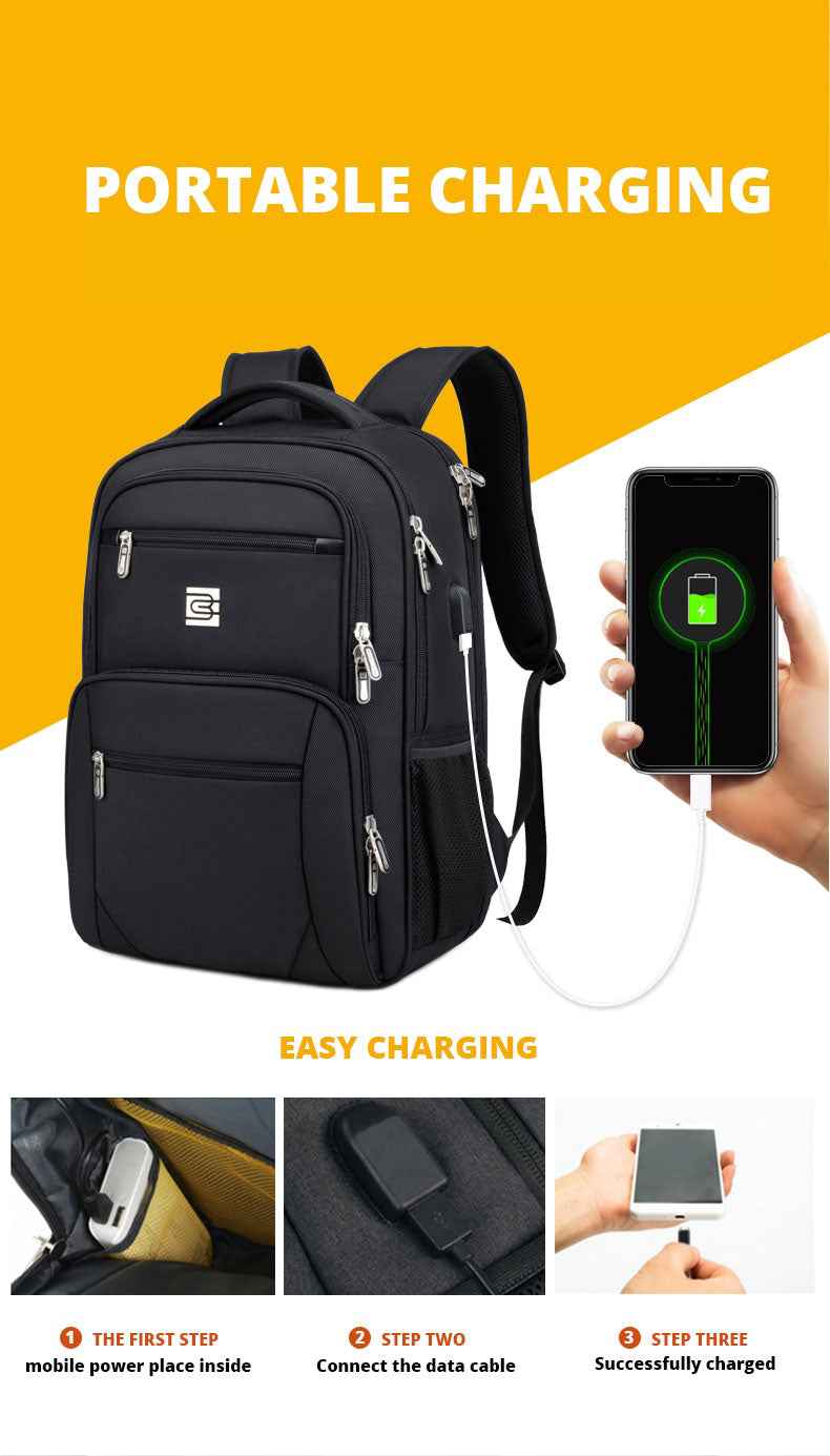 Laptop Backpack for Men,Stylish College Bookbag for 15.6 Inch Laptop