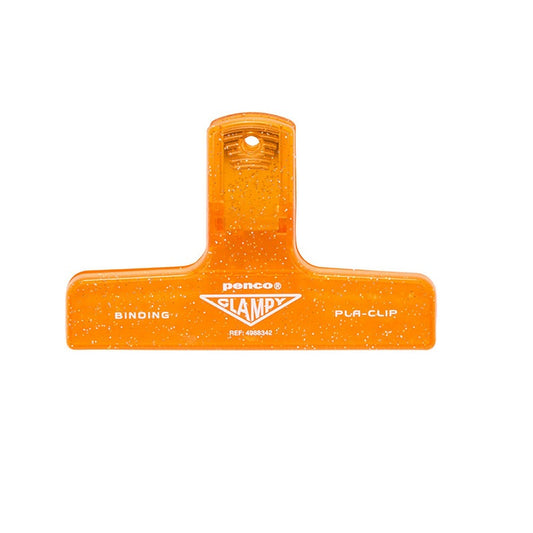 Hightide Penco Clampy Pla-Clip — Retro Glitter Edition Orange