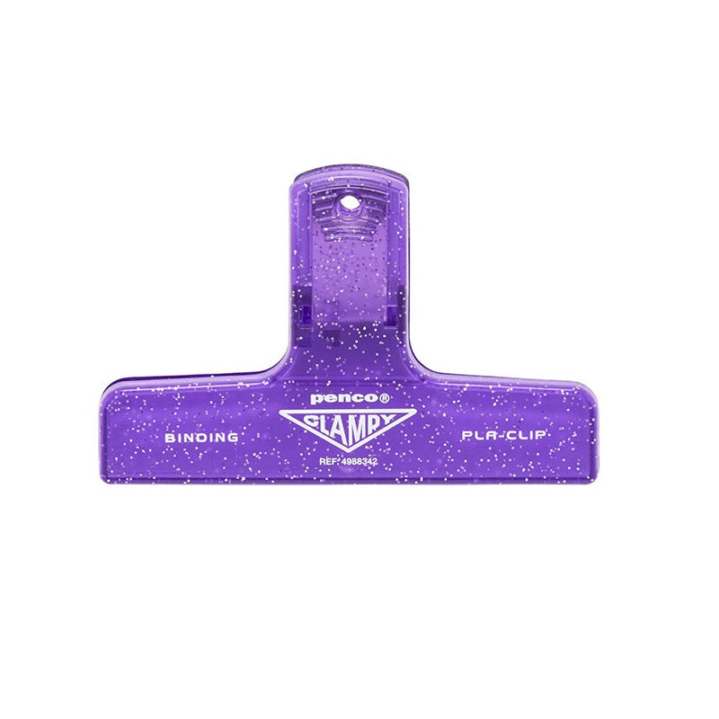 Hightide Penco Clampy Pla-Clip — Retro Glitter Edition Purple