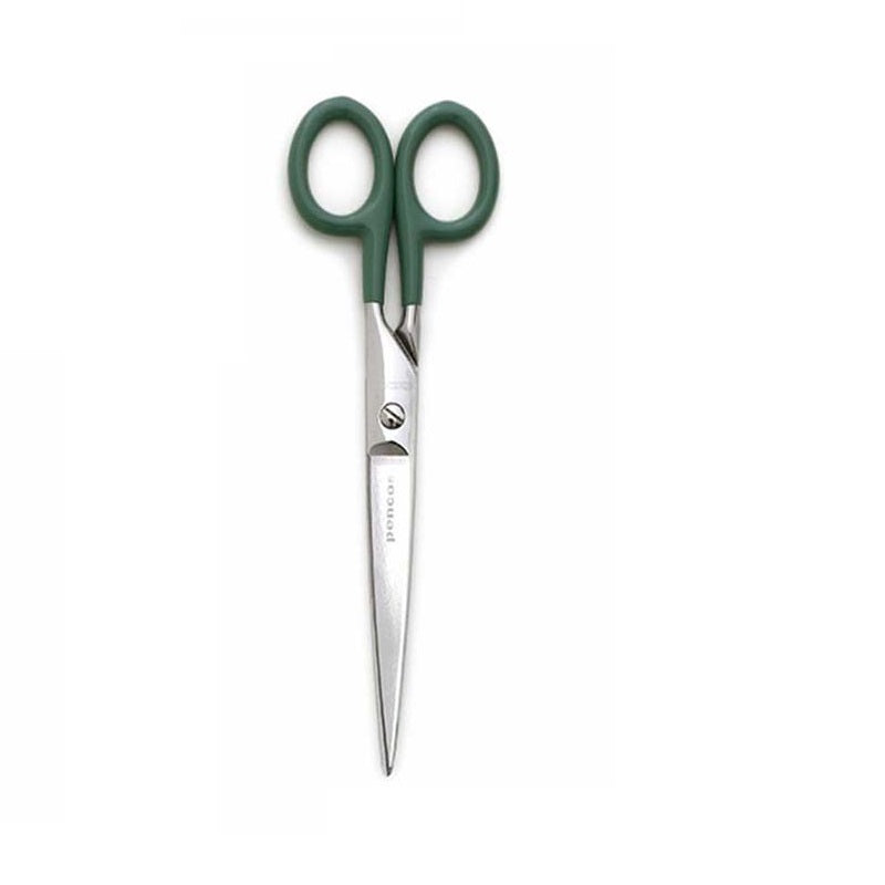 Hightide Penco Retro Stainless Steel Scissors Japanese Craft Scissors for DIY, Sewing & Stationery Green L