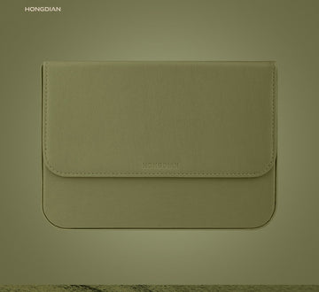 Hongdian PU Leather Fountain Pen Case 12 Slots Green