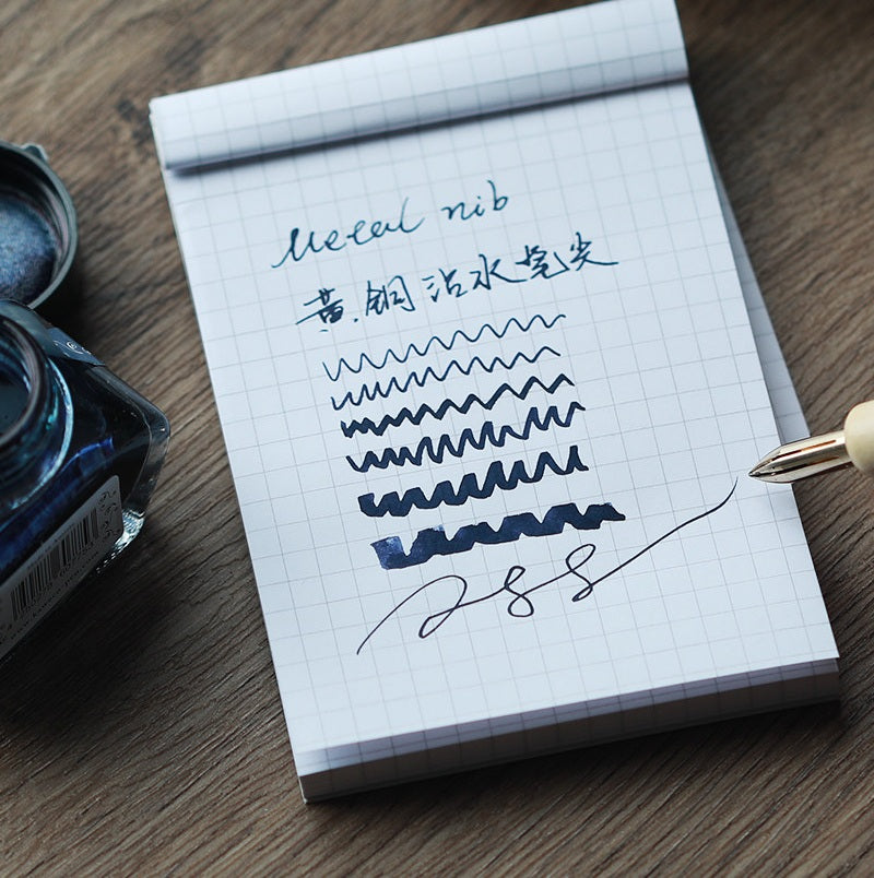 IdeaPlus Dip Pen Brass Nib – 29mm Calligraphy & Illustration Nib, 6mm Diameter