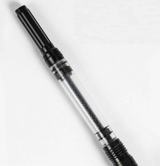 Jinhao 65 Fountain Pen Set of 2 – Silver & Matte Black Iridium Nib