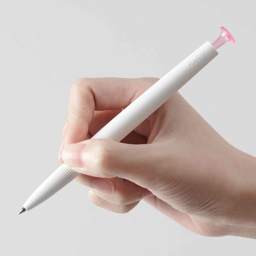 KACO K10 Gel Pen 0.45mm Black Ink 7 Pack
