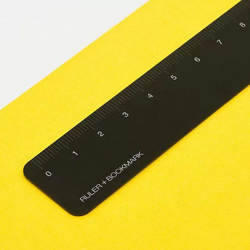 KACO 15CM Metal Ruler - Bookmark, Clamp & Student Tool