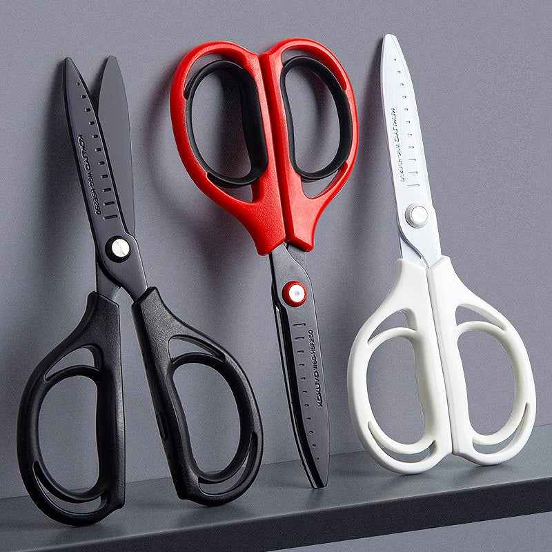 KOKUYO AIROFIT SAXA SCISSORS GLUELESS TYPE Fluorine Coating 3 Pack