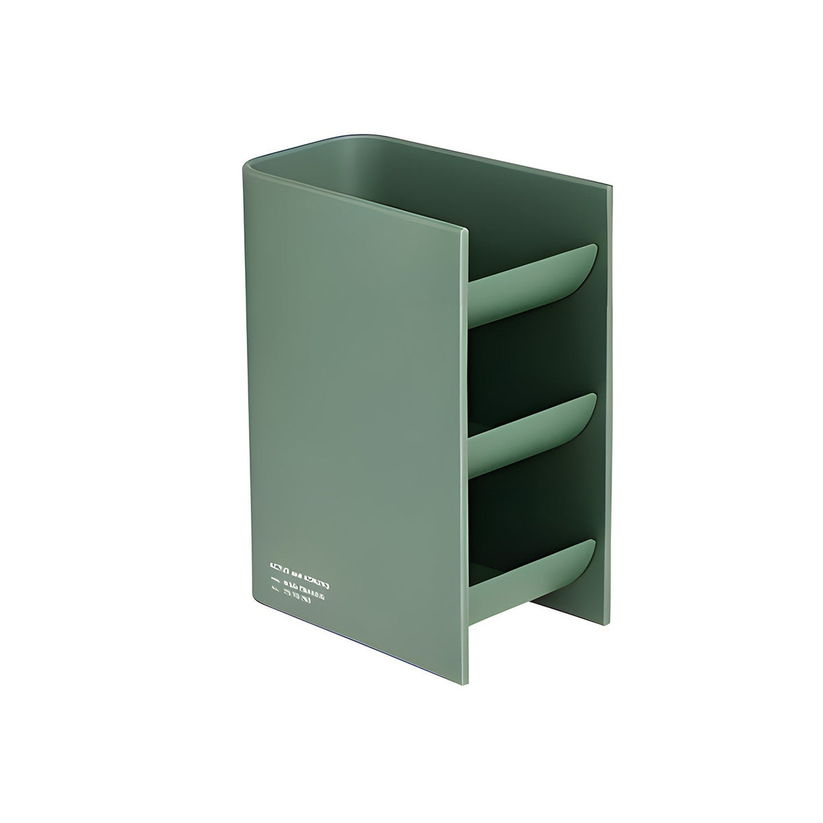 KOKUYO 3-Tier Angled Pen Holder, 70 × 110 × 150 mm Green