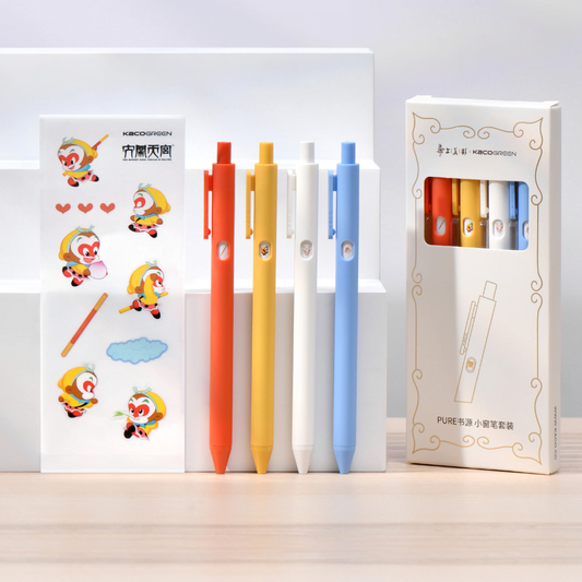Kaco Small Window Pure Gel-Tintenstift, 4er-Pack