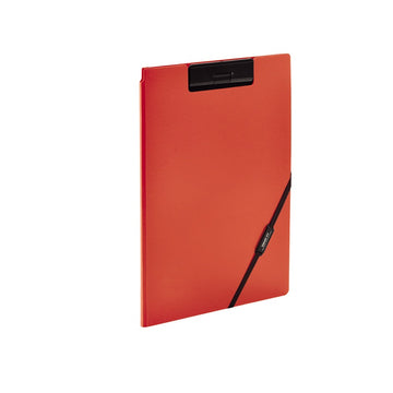 LIHIT LAB Binder Clipboard File Holder, Multifunction, A4, Orange