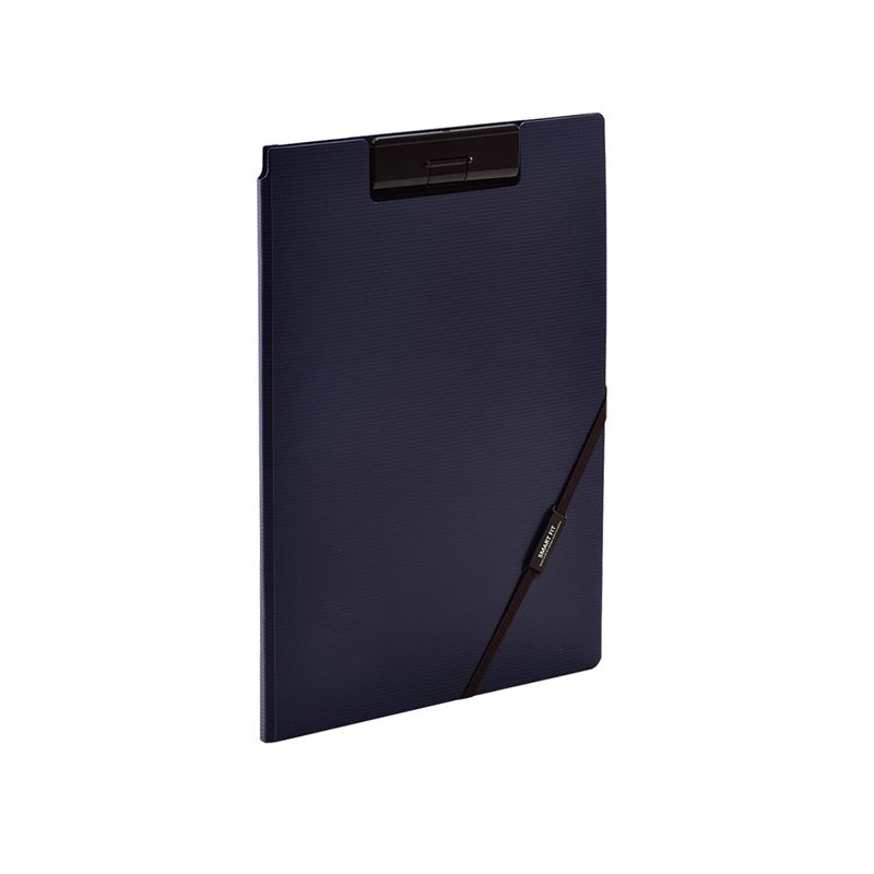 LIHIT LAB Binder Clipboard File Holder, Multifunction, A4, Navy