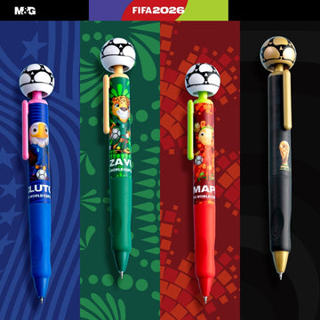 M&G FIFA World Cup 2026 Limited Edition Rotating Gel Pen 4-Pack