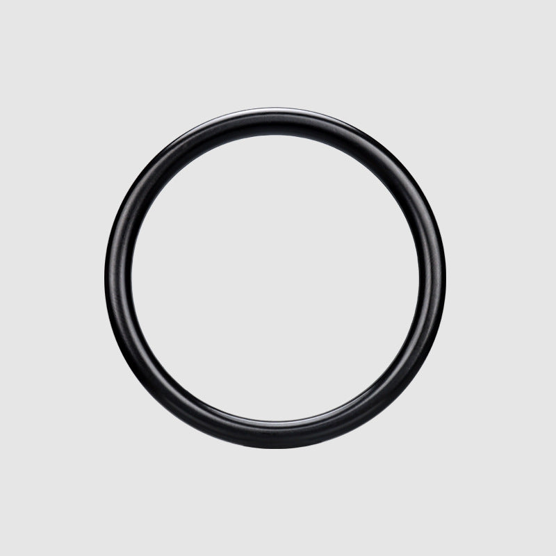 20-45mm Metal Solid Ring Buckle Belt Bag Strap DIY 2 Pack (Gold + Black)