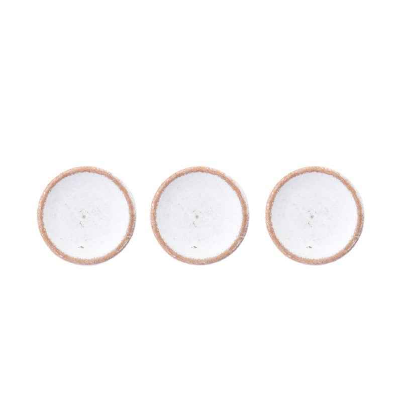 11.5mm Round Blue White Painted Distressed Shank Wood Buttons for Children's Sweaters Cardigans 40pcs