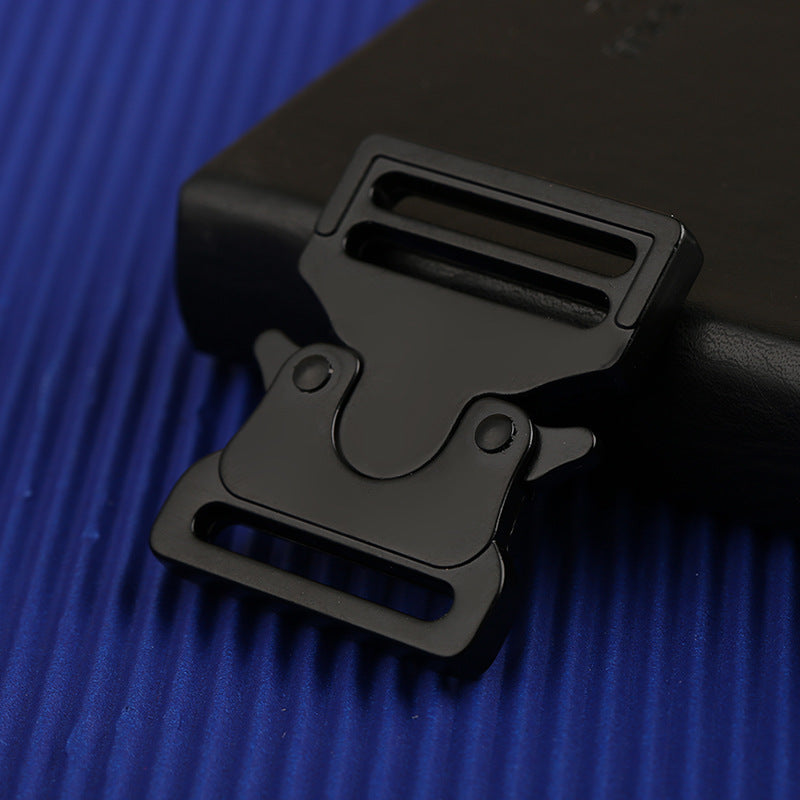 Clothing Backpacks Adjustable Metal Buckle 3pcs Black