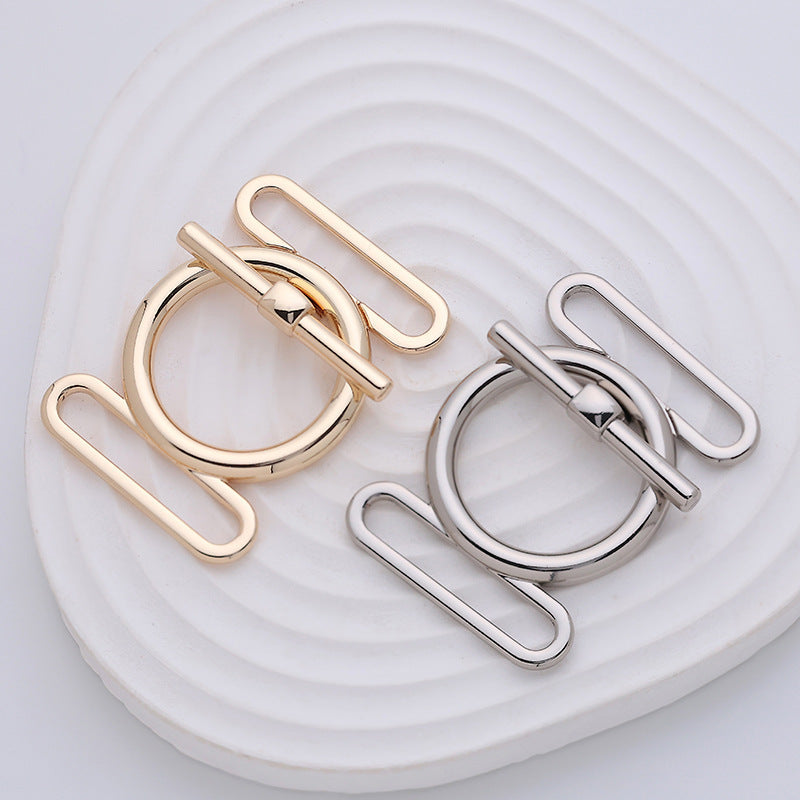 Chinese Multifunctional DIY Belt Adjustment Metal Lock Buckle 4pcs
