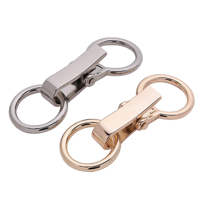 Chinese Clothing Metal Belt Lock Decorative Adjustable Buckle 2pcs