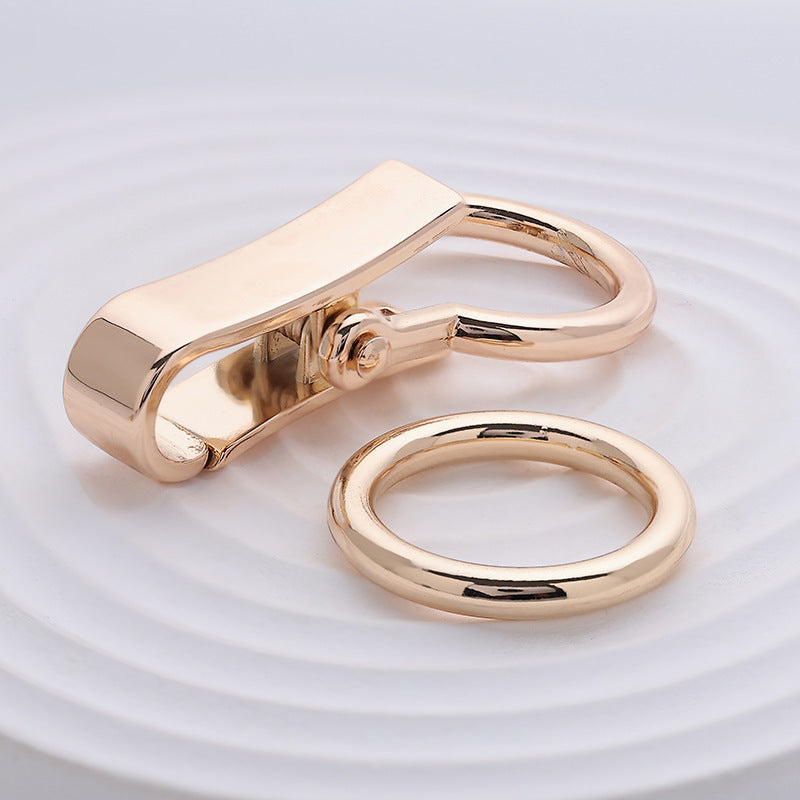 Chinese Clothing Metal Belt Lock Decorative Adjustable Buckle 2pcs