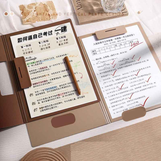 Multifunctional Clipboard A4 – Horizontal & Vertical Folders
