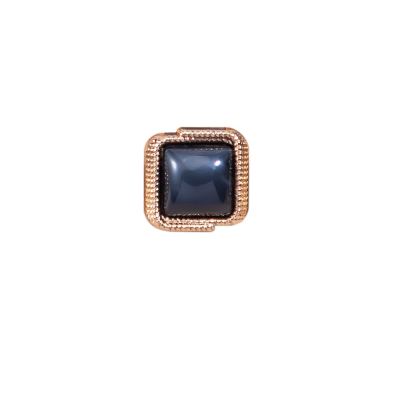 11.5mm Square Shirt Metal Resin Buttons with Shank 72 Pack(9 Colors)