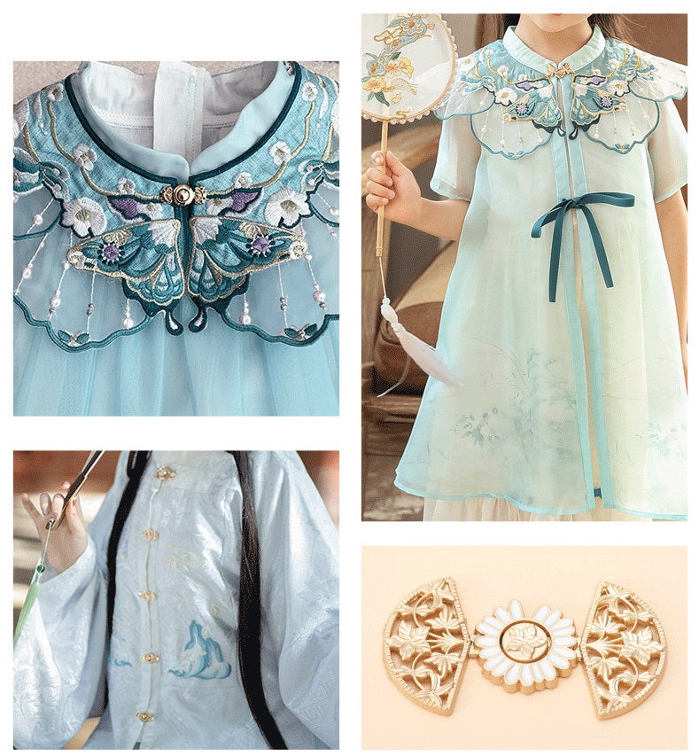 Chinese Style Hanfu Cheongsam Metal Lock Buttons 24 Pack