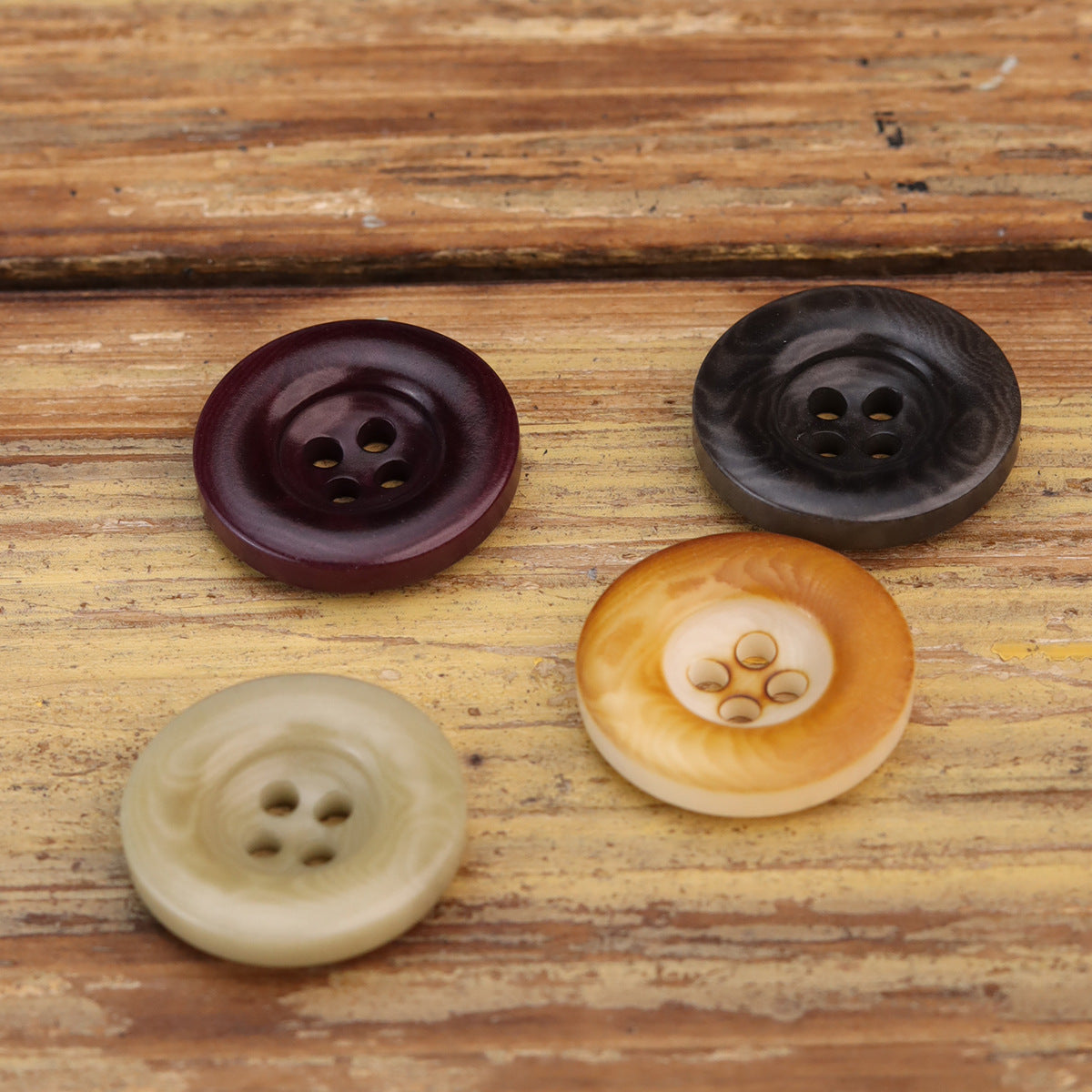 Thickened Tagut Nut Buttons for Winter Sweaters Coats 18 Pack